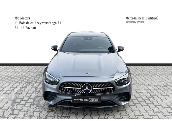 Mercedes-Benz Klasa E cena 247900 przebieg: 10684, rok produkcji 2023 z Pełczyce małe 379